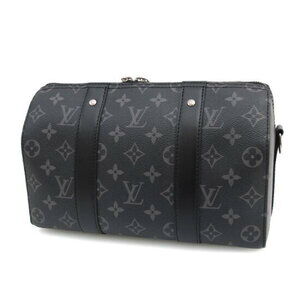 Louis Vuitton City Monogram Eclipse Keepall Black